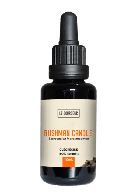 Bushman Candle oleoresin bottle